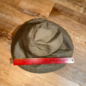 Scala Floppy Bucket Hat Sun Cap Green Canvas Collezione Boho Army Green Sm Trail